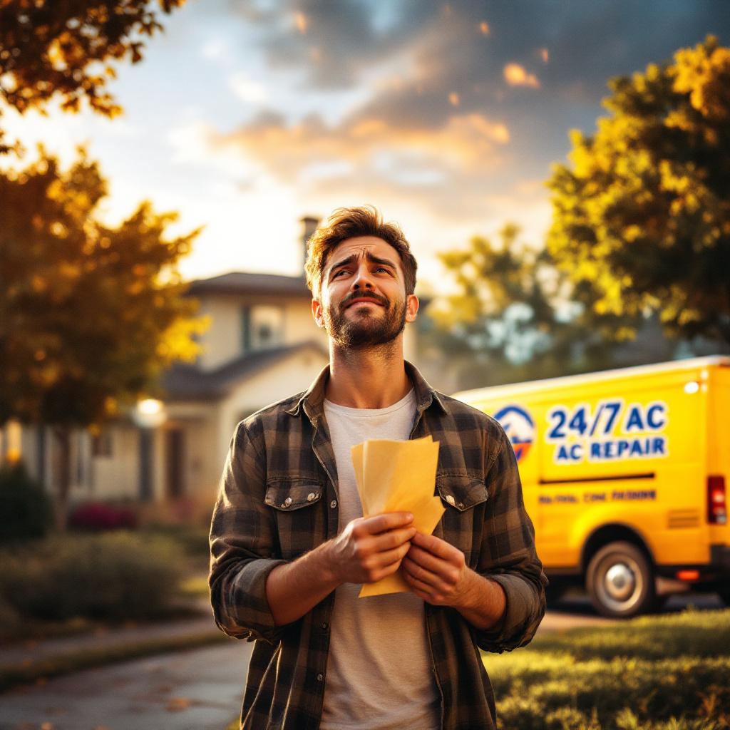 Emergency HVAC technician ready for urgent service in Tucson